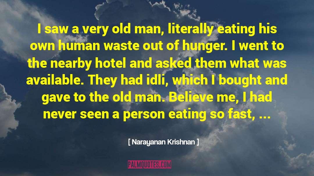 Dhandapani Krishnan quotes by Narayanan Krishnan