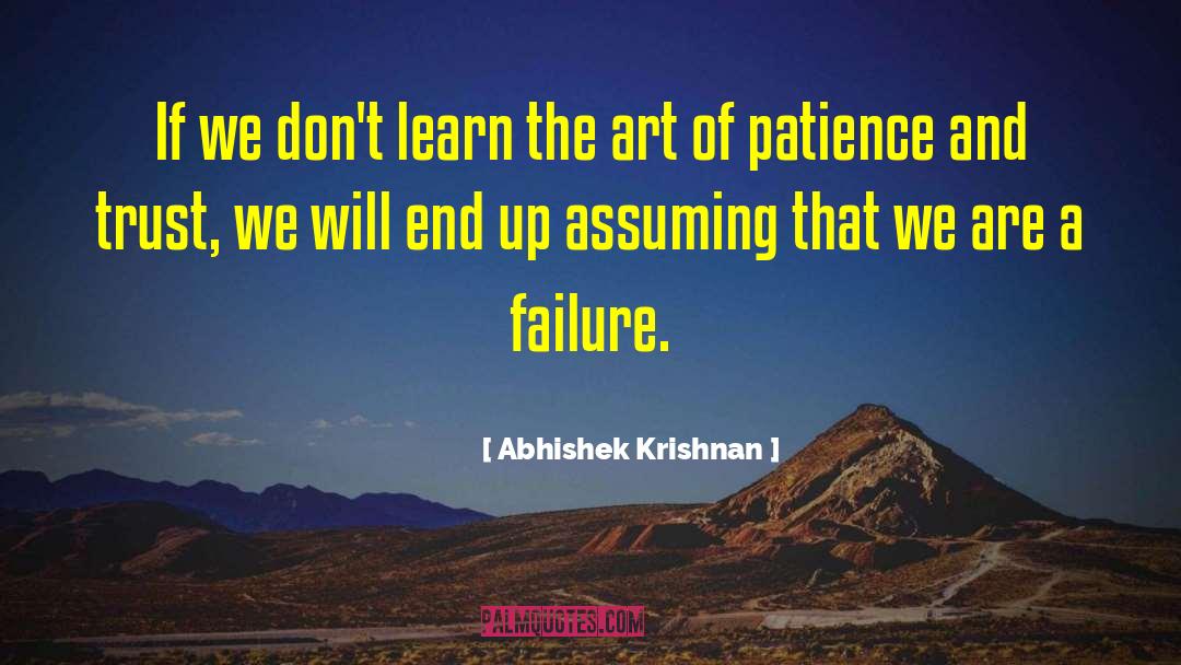 Dhandapani Krishnan quotes by Abhishek Krishnan
