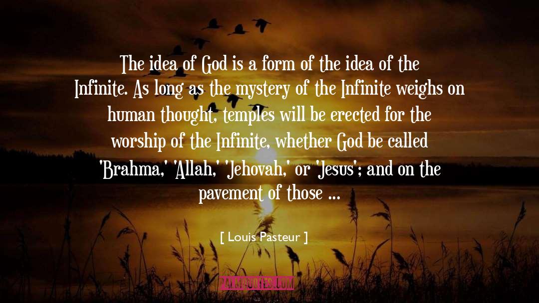 Dhikr Of Allah quotes by Louis Pasteur