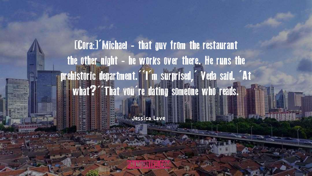 Di Castros Restaurant quotes by Jessica Lave