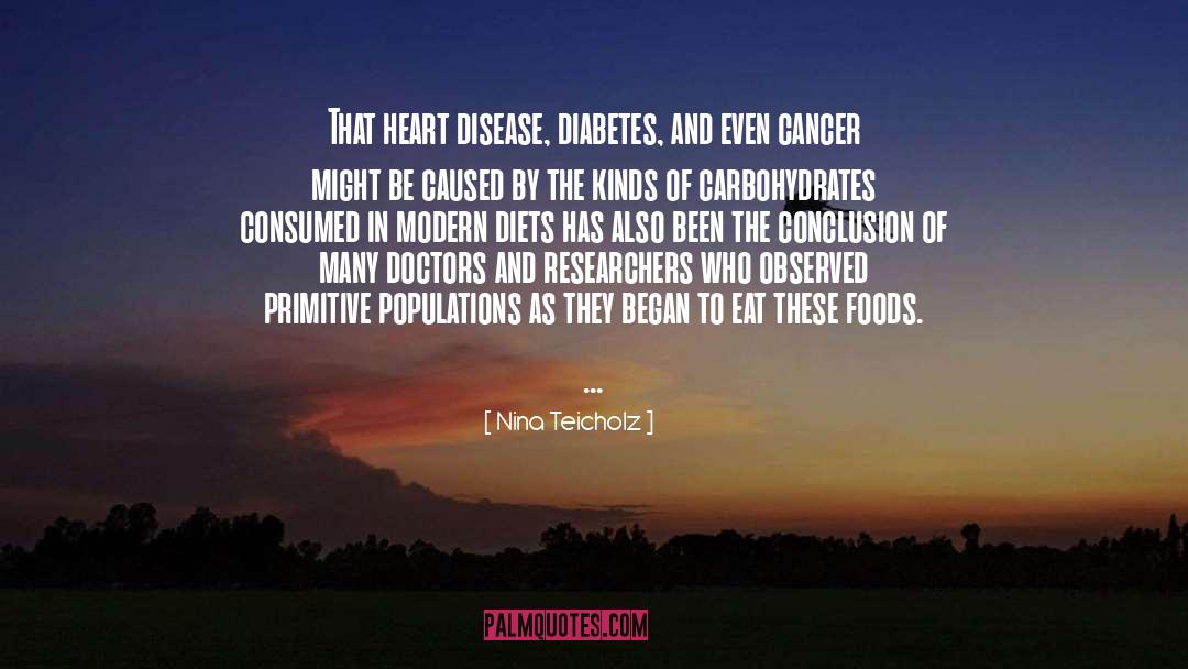 Diabetes quotes by Nina Teicholz