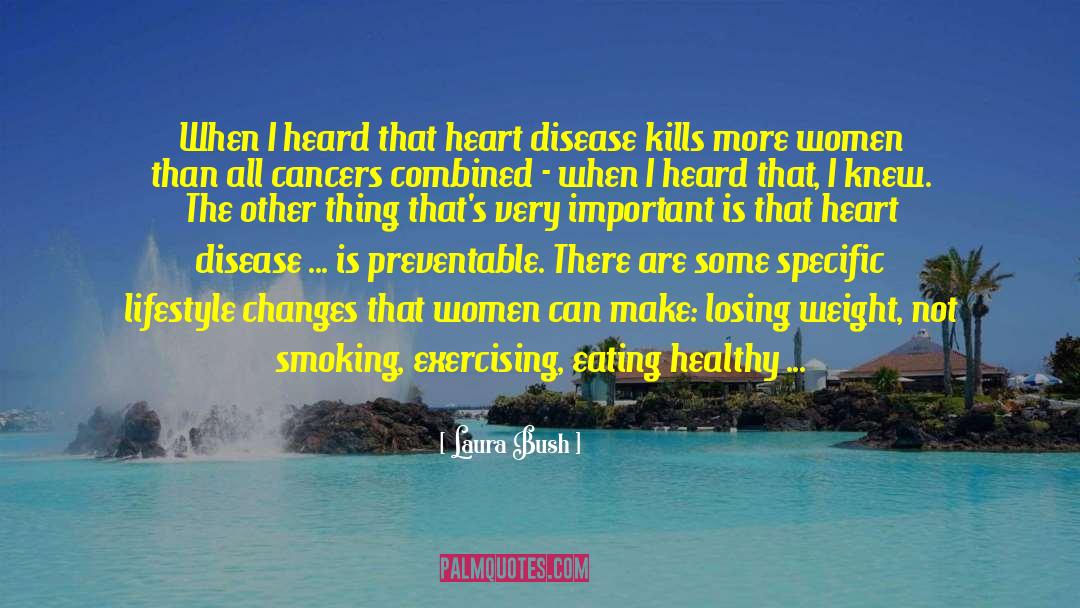 Diabetes quotes by Laura Bush