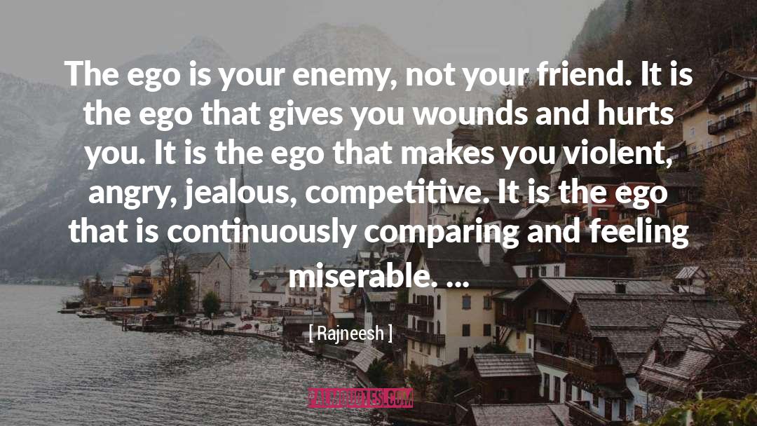 Diabolical Ego quotes by Rajneesh
