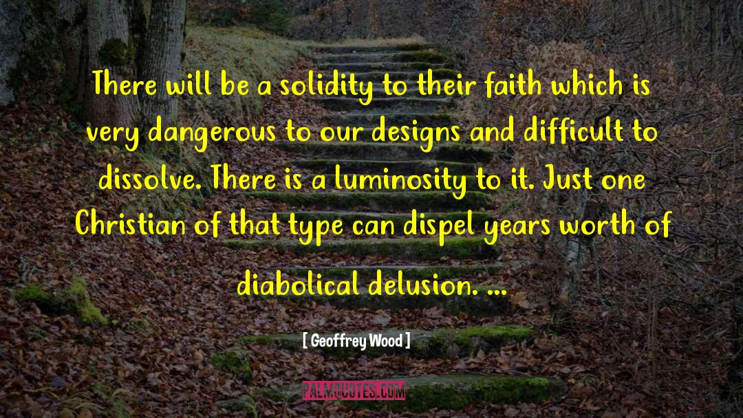 Diabolical quotes by Geoffrey Wood