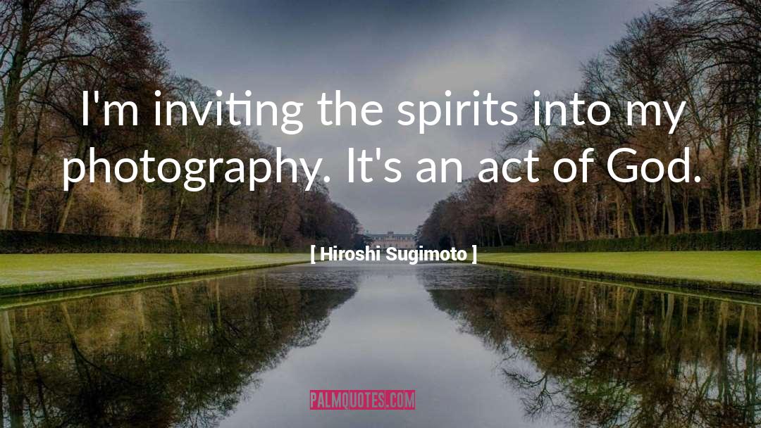 Diageo Spirits quotes by Hiroshi Sugimoto