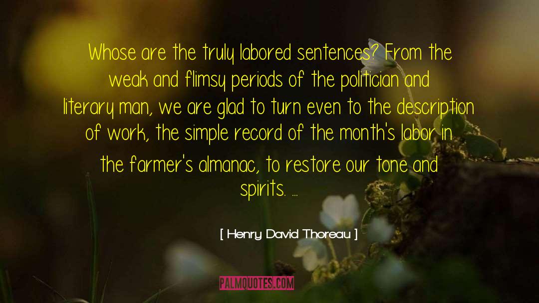 Diageo Spirits quotes by Henry David Thoreau