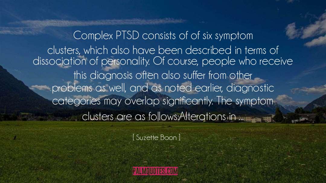 Diagnosis quotes by Suzette Boon