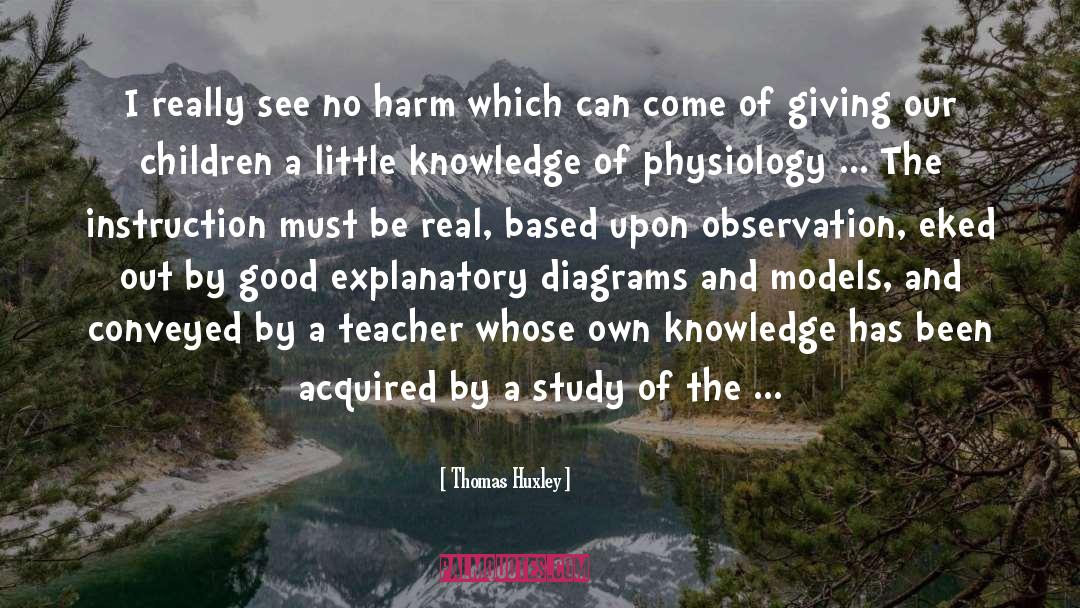 Diagrams quotes by Thomas Huxley