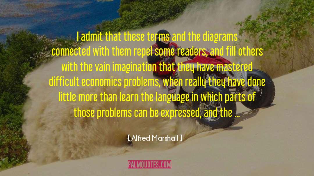 Diagrams quotes by Alfred Marshall