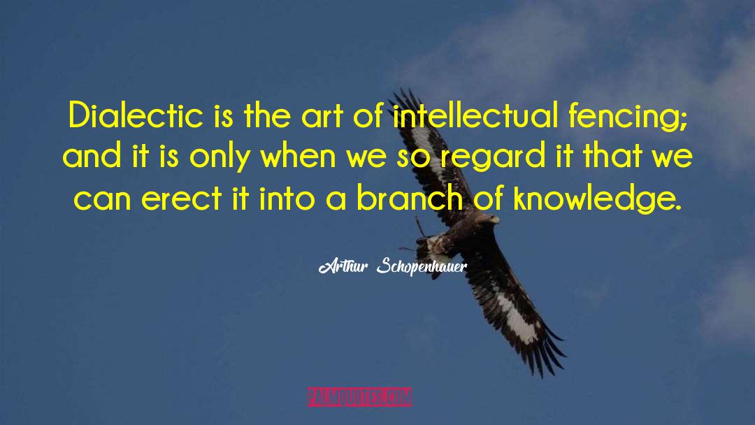 Dialectic quotes by Arthur Schopenhauer