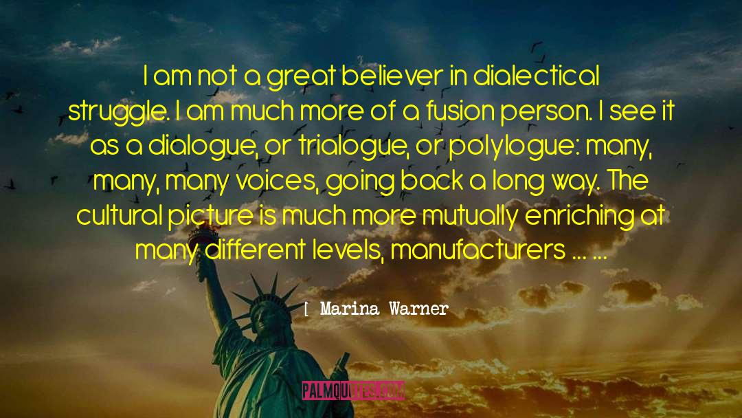 Dialectical quotes by Marina Warner