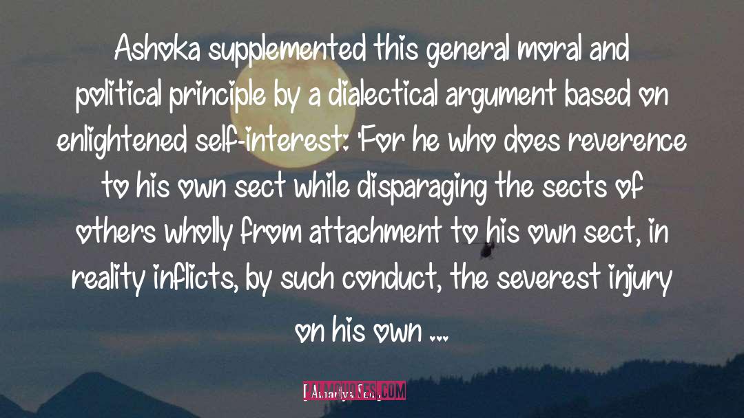 Dialectical quotes by Amartya Sen