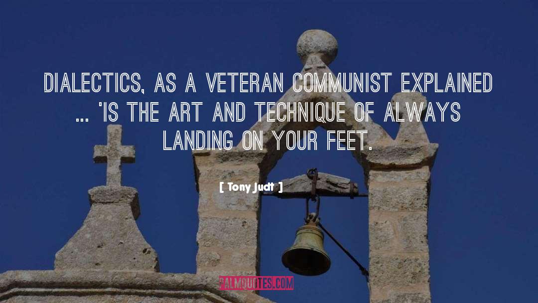 Dialectics quotes by Tony Judt