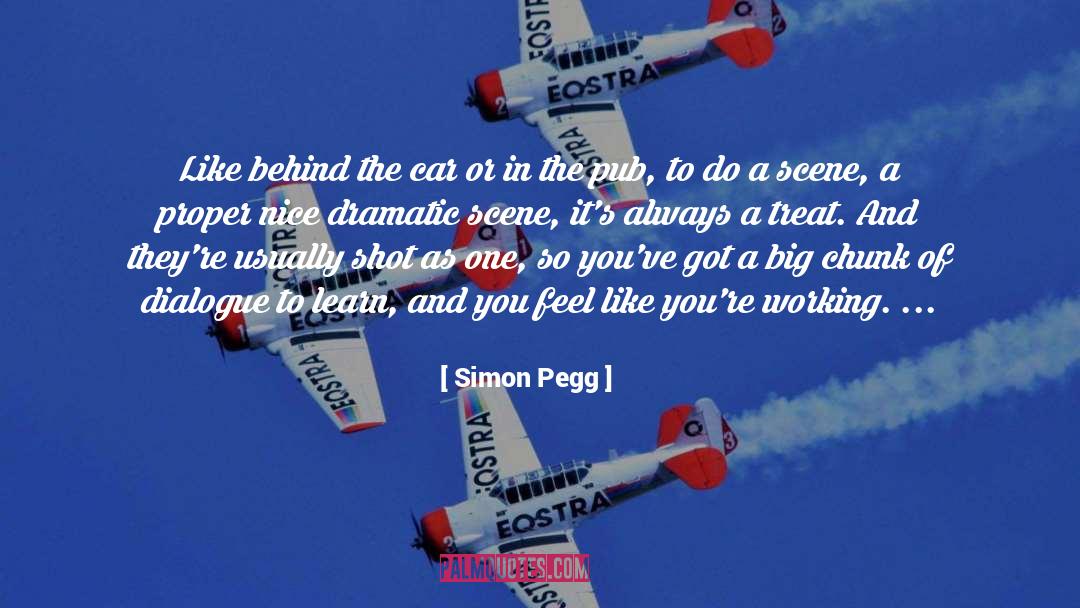 Dialogue quotes by Simon Pegg