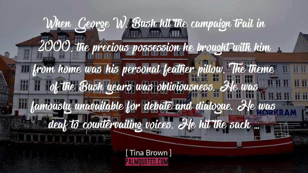 Dialogue quotes by Tina Brown