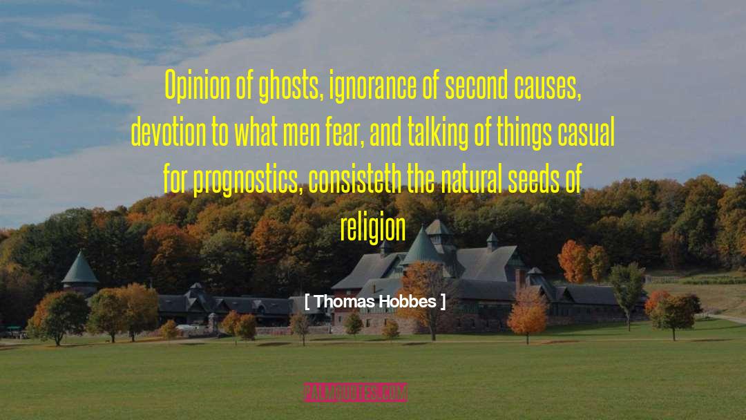 Dialogues Concerning Natural Religion quotes by Thomas Hobbes