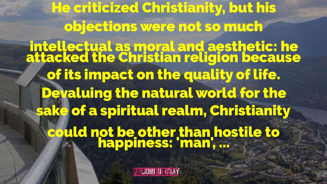 Dialogues Concerning Natural Religion quotes by John N. Gray