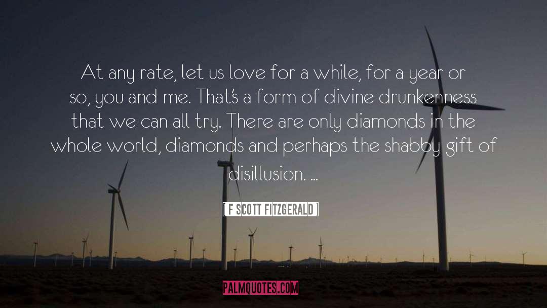 Diamond quotes by F Scott Fitzgerald