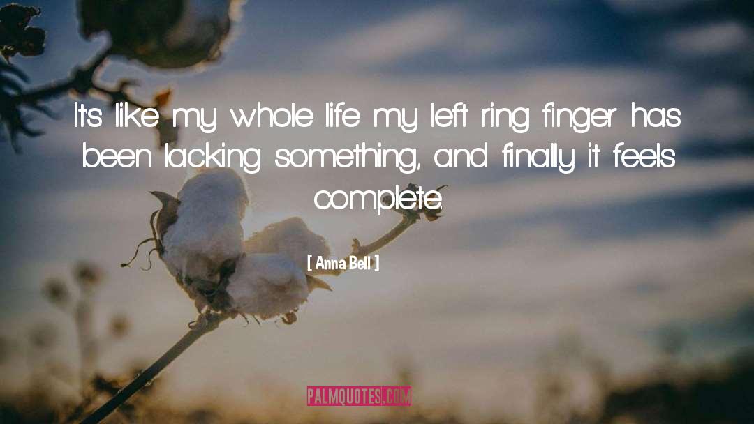 Diamond Ring quotes by Anna Bell