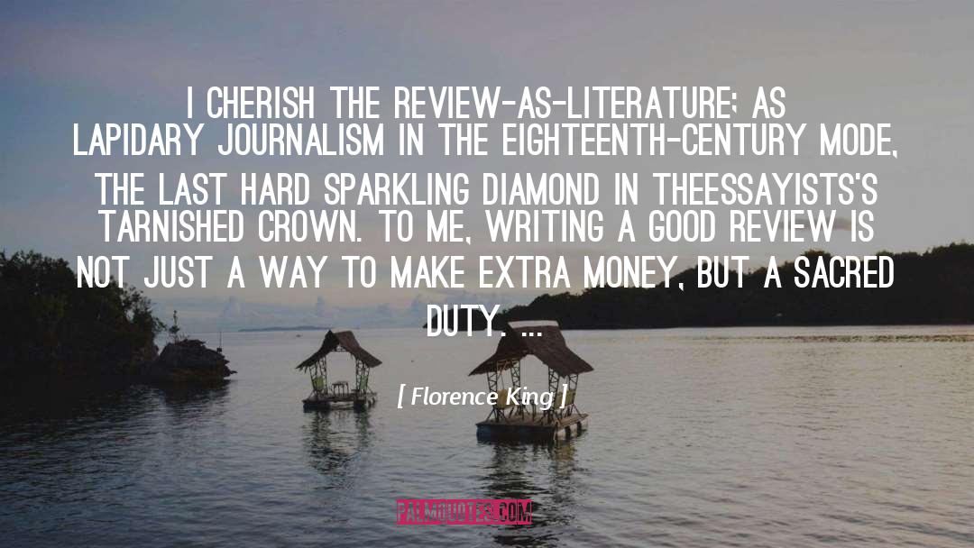 Diamond Sutra quotes by Florence King