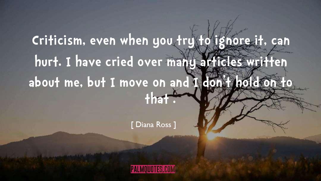 Diana Hunter quotes by Diana Ross