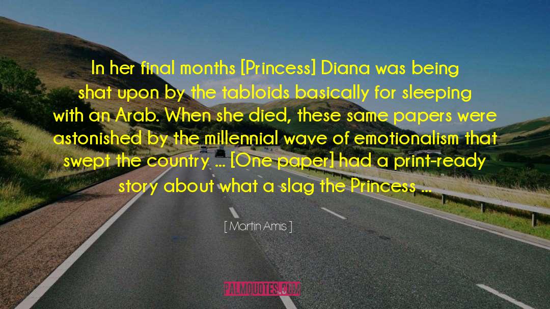 Diana Princess Of Wales quotes by Martin Amis