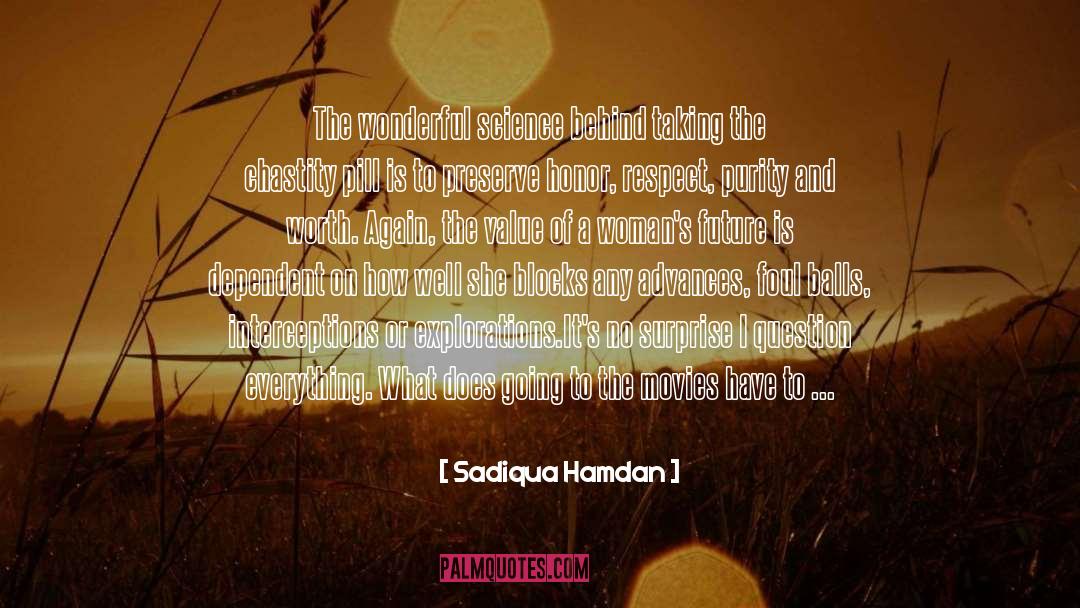 Dianette Pill quotes by Sadiqua Hamdan