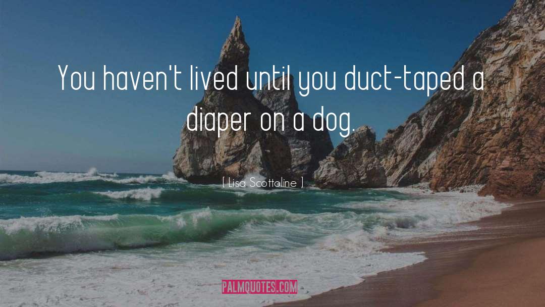 Diaper quotes by Lisa Scottoline