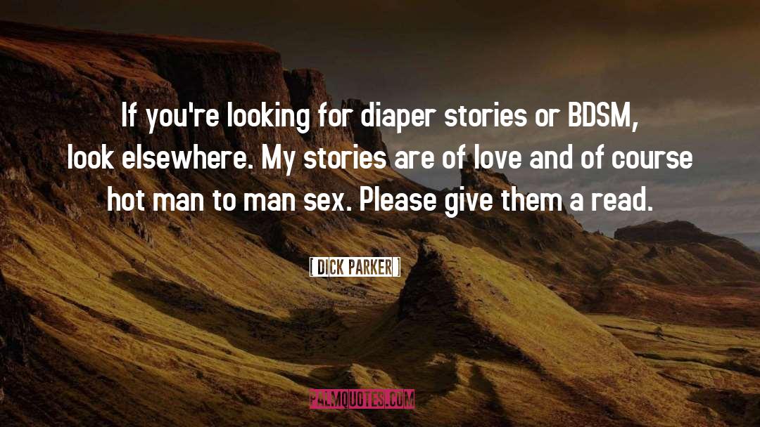 Diaper quotes by Dick Parker