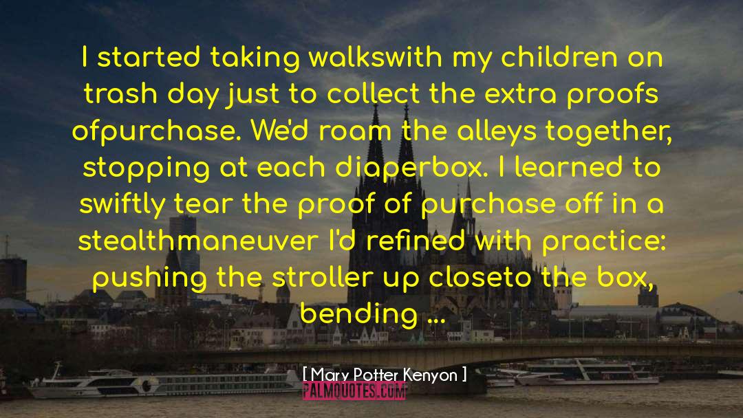 Diaper quotes by Mary Potter Kenyon