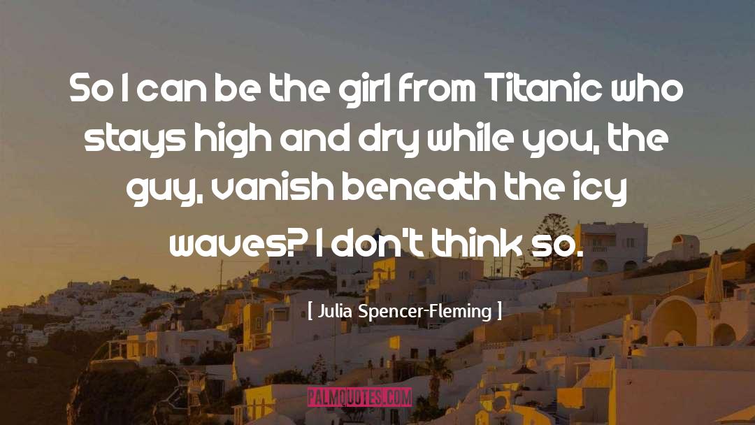 Diapered Girl quotes by Julia Spencer-Fleming