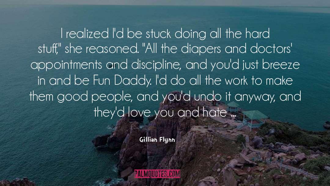 Diapers quotes by Gillian Flynn