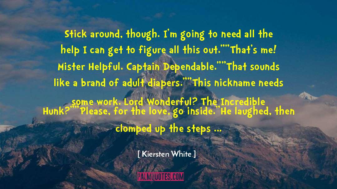 Diapers quotes by Kiersten White