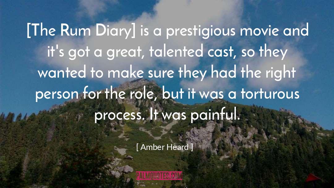 Diaries quotes by Amber Heard