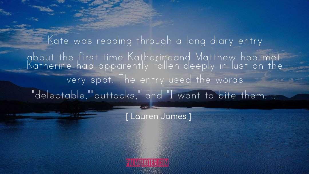 Diary Entry quotes by Lauren James