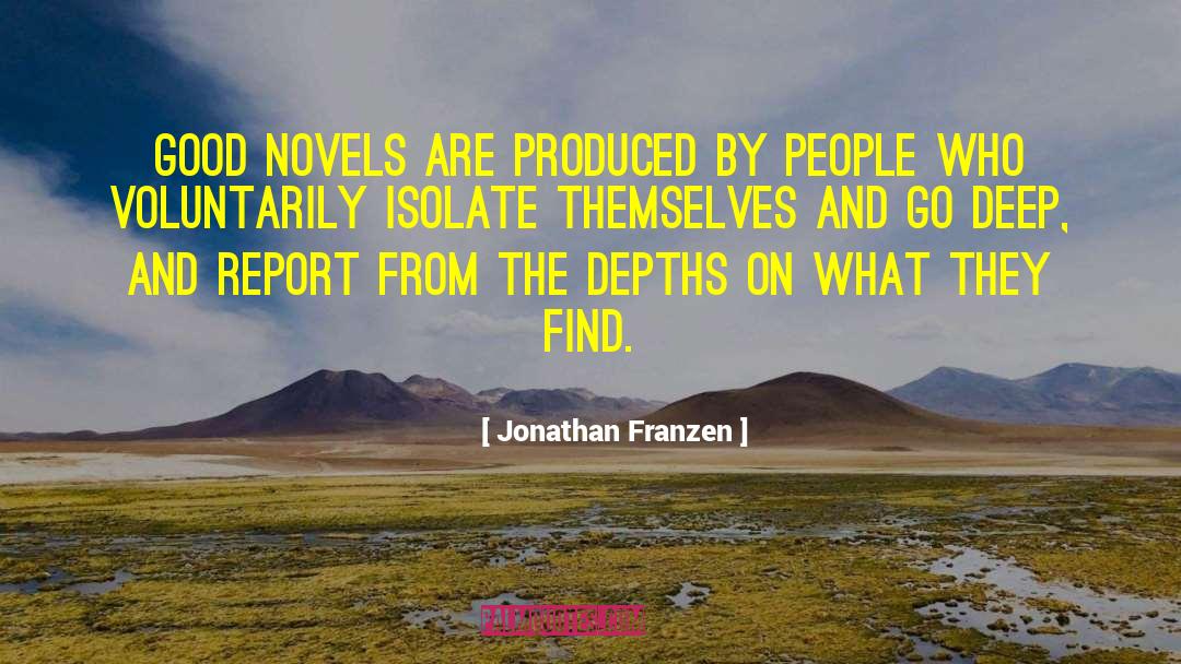 Diary Novels quotes by Jonathan Franzen