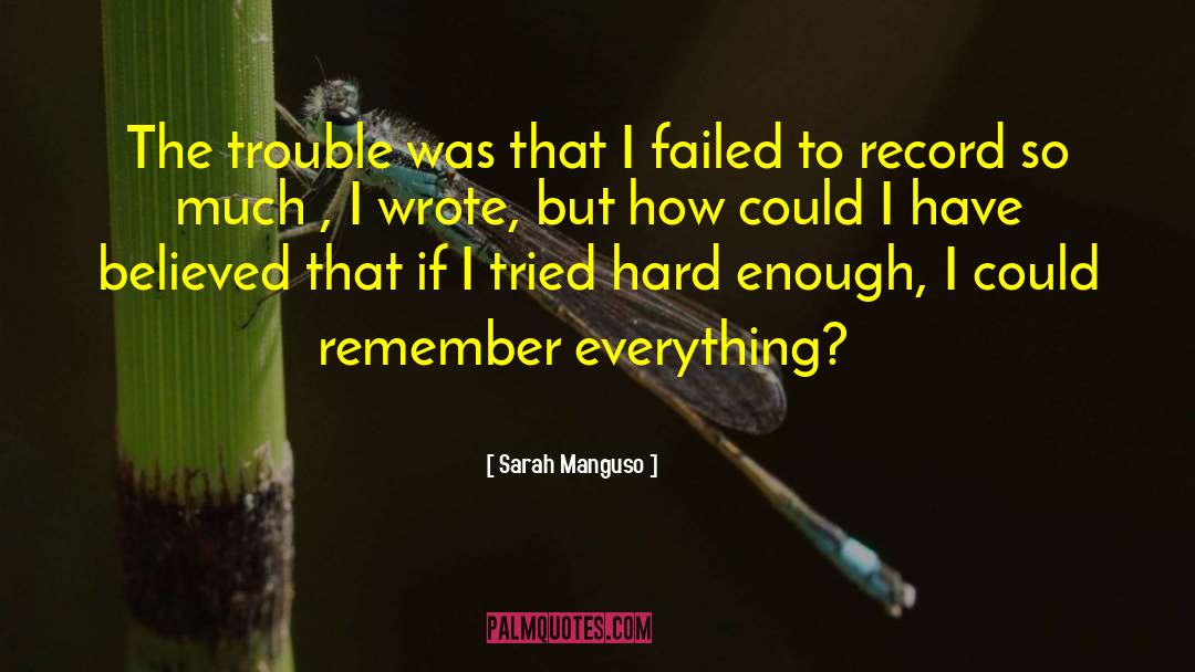 Diary Novels quotes by Sarah Manguso