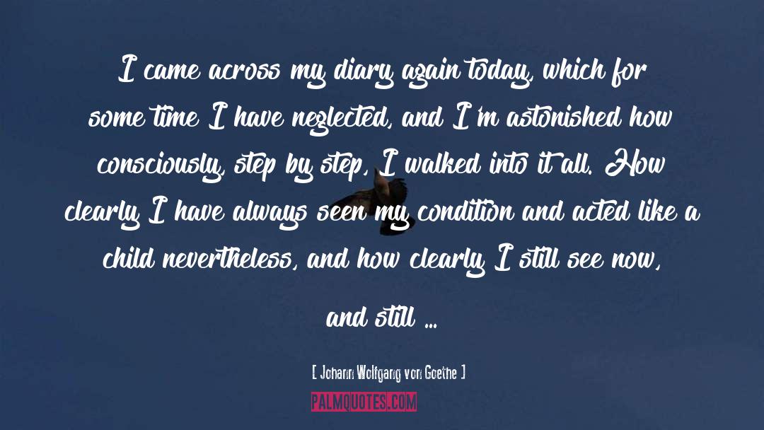 Diary quotes by Johann Wolfgang Von Goethe