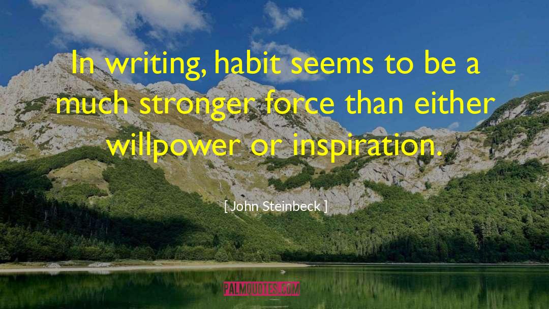 Diary Writing Habit quotes by John Steinbeck