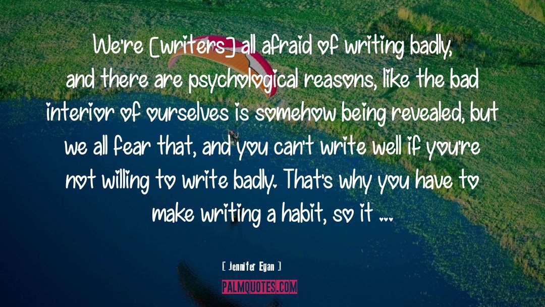 Diary Writing Habit quotes by Jennifer Egan