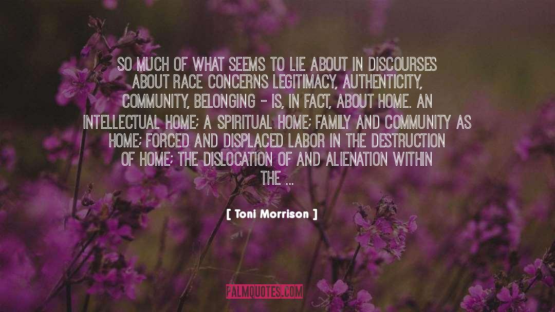 Diaspora quotes by Toni Morrison