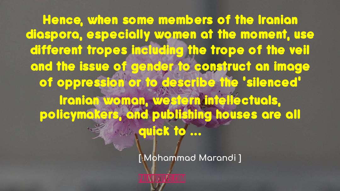 Diaspora quotes by Mohammad Marandi