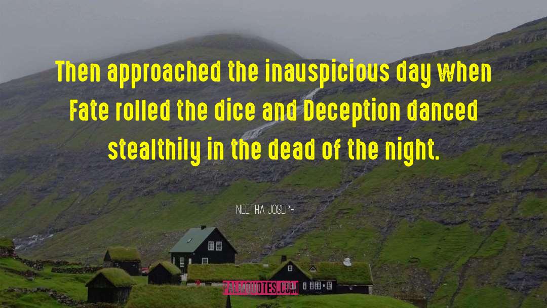 Dice quotes by Neetha Joseph