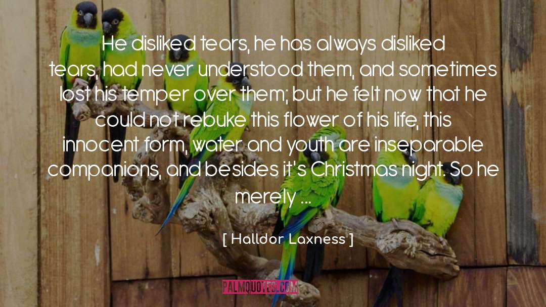 Dickens Christmas quotes by Halldor Laxness