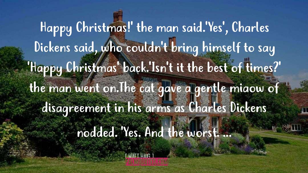 Dickens Christmas quotes by Matt Haig