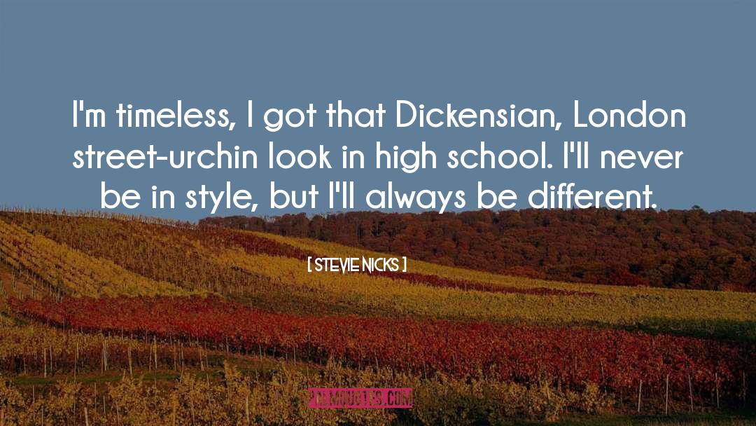 Dickensian quotes by Stevie Nicks