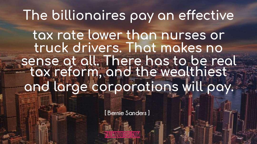 Dickstein Tax quotes by Bernie Sanders