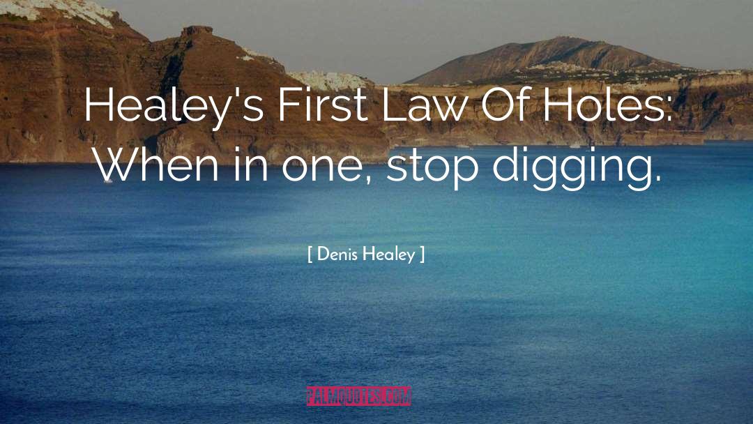 Dicta quotes by Denis Healey