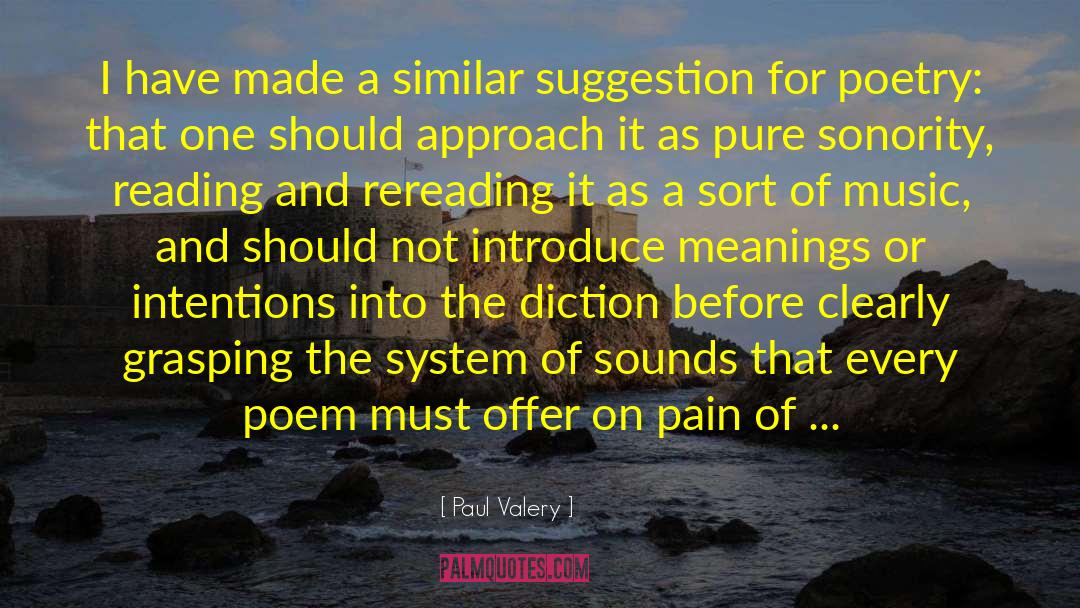 Diction quotes by Paul Valery