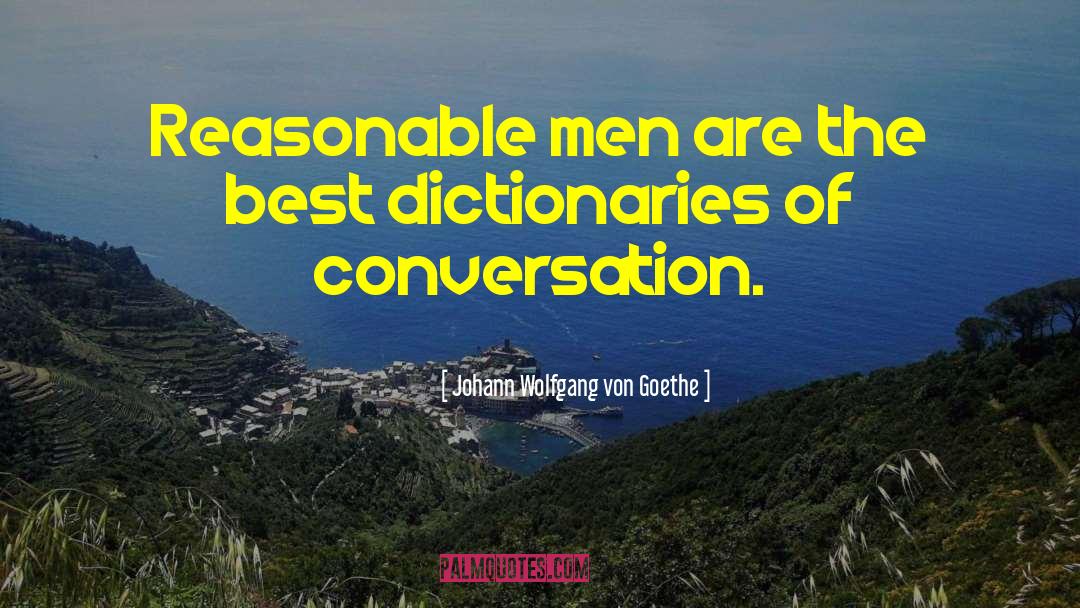 Dictionary quotes by Johann Wolfgang Von Goethe